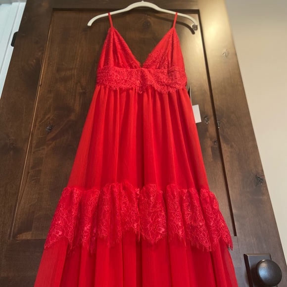 lulus dream about me prom dress | red - Picture 14 of 16